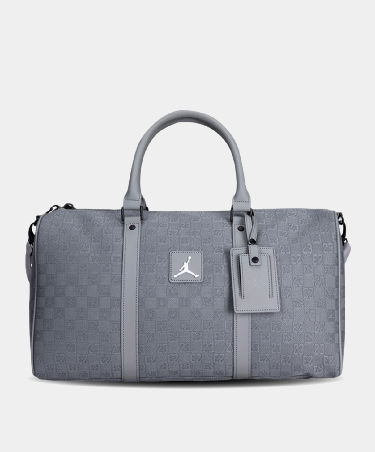 Jordan Monogram Duffle Bag Grey