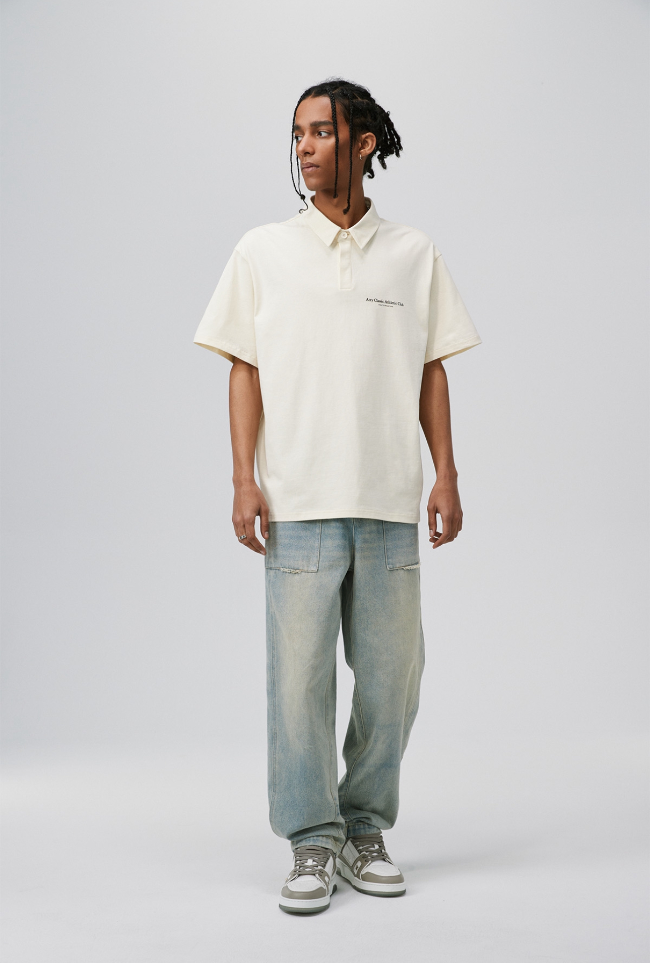 Athletic Club Classic Polo Beige