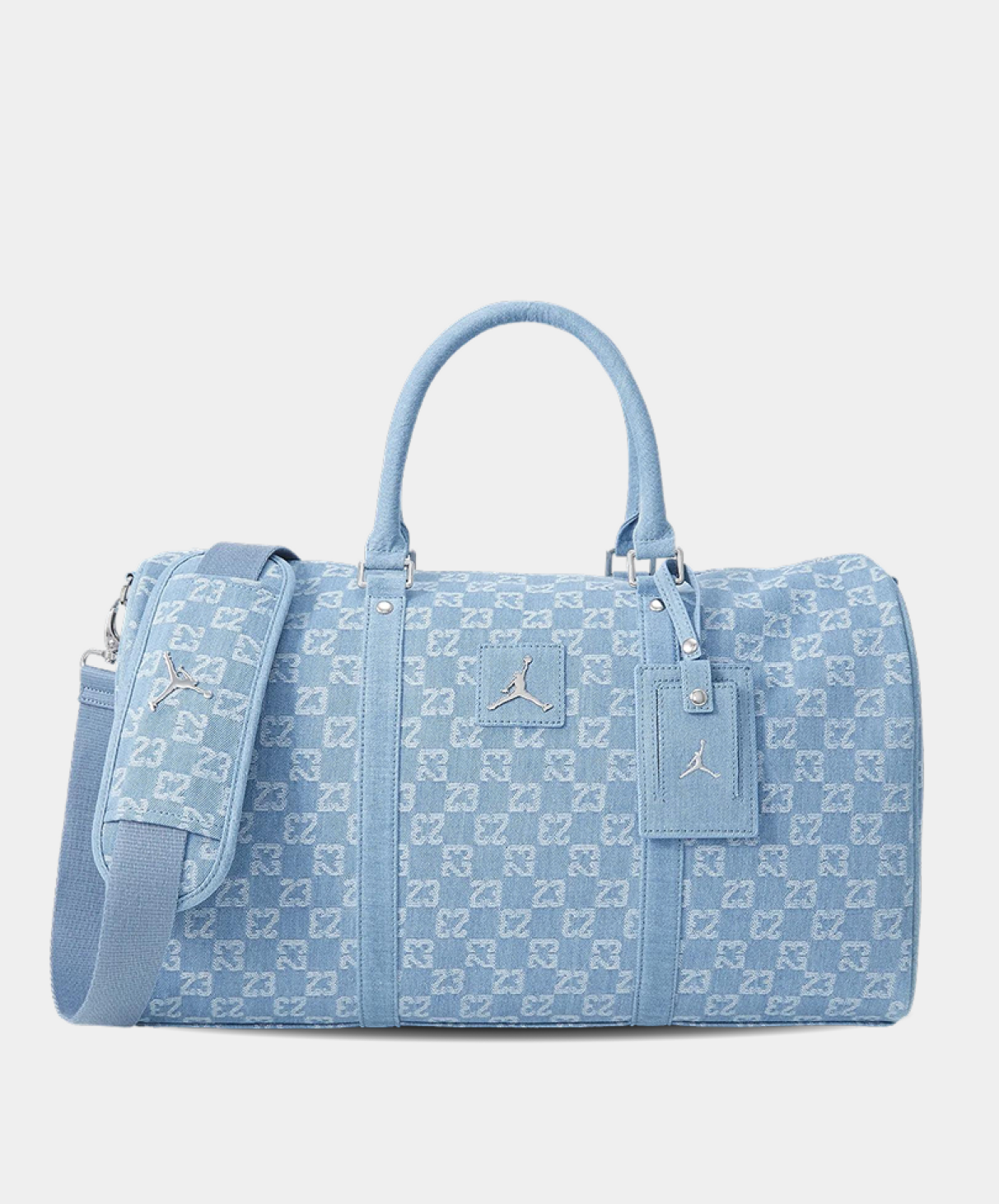 Jordan Monogram Duffle Bag Denim